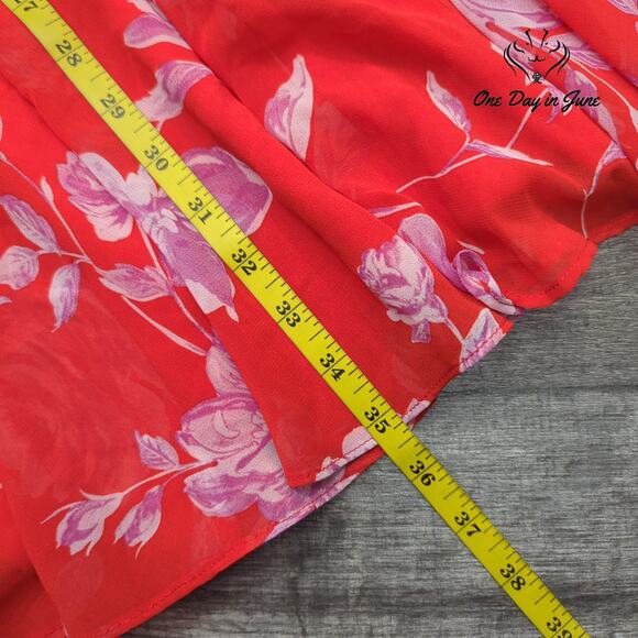 Premier Amour Off Shoulder Spaghetti Strap Mini Dress Size S - Picture 6 of 7